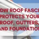 How Roof Fascia Protects Your Roof, Gutters, and Foundation