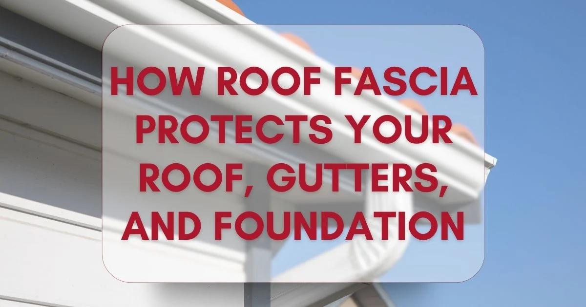 How Roof Fascia Protects Your Roof, Gutters, and Foundation